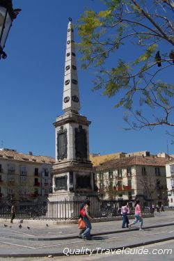 Obelisco Plaza de la Merced - Málaga